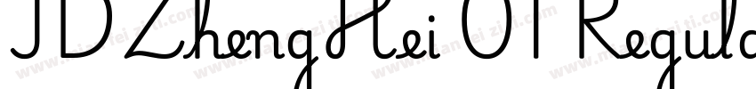 IDZhengHei 01 Regular字体转换